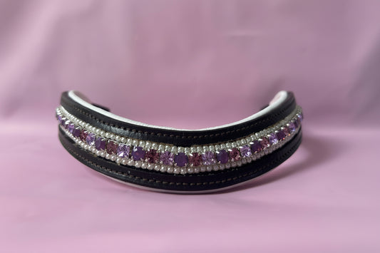 White padded browband