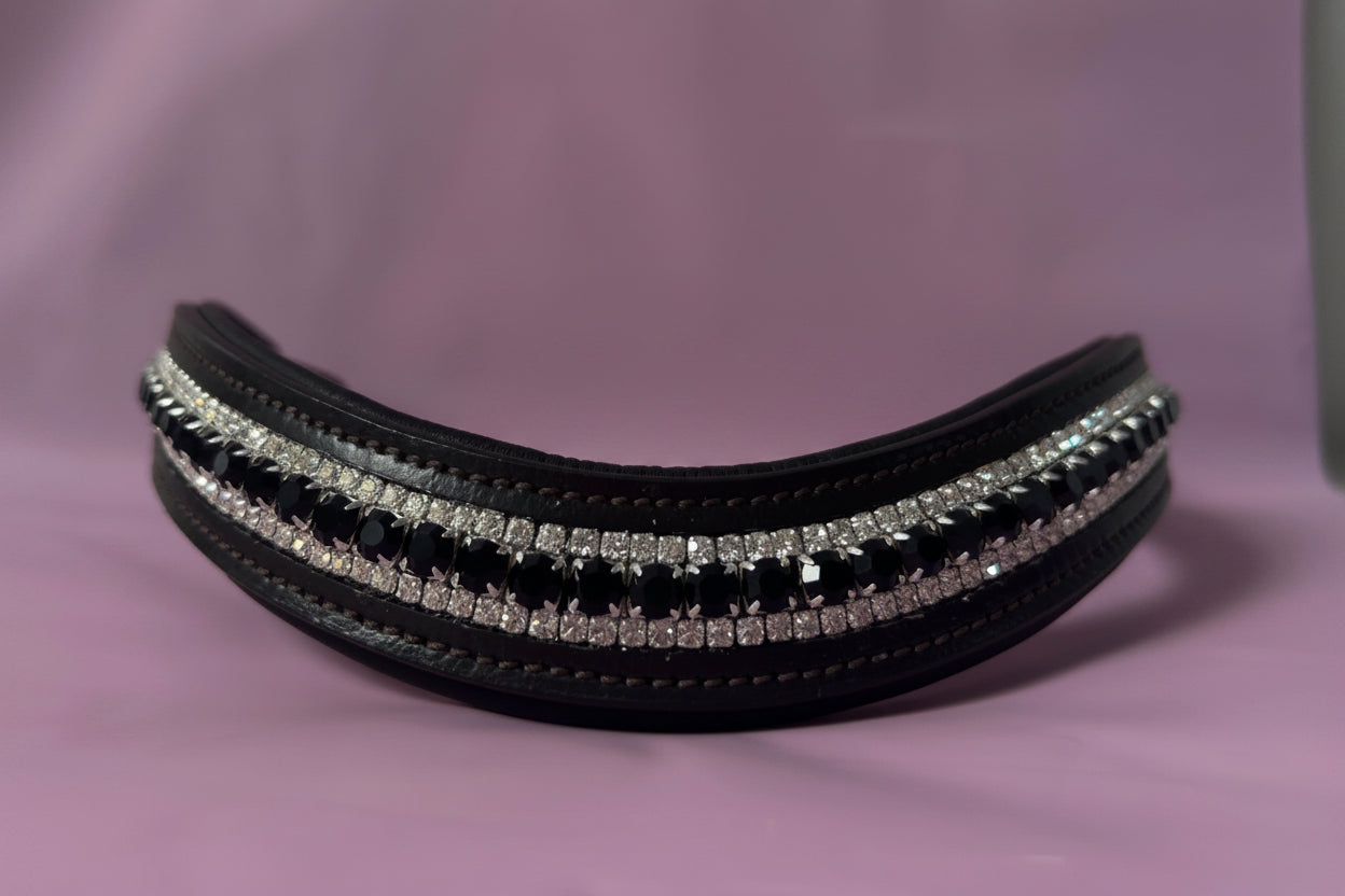 Diamond decadence browband