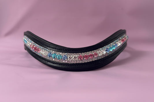 Ombré diamond decadence browband