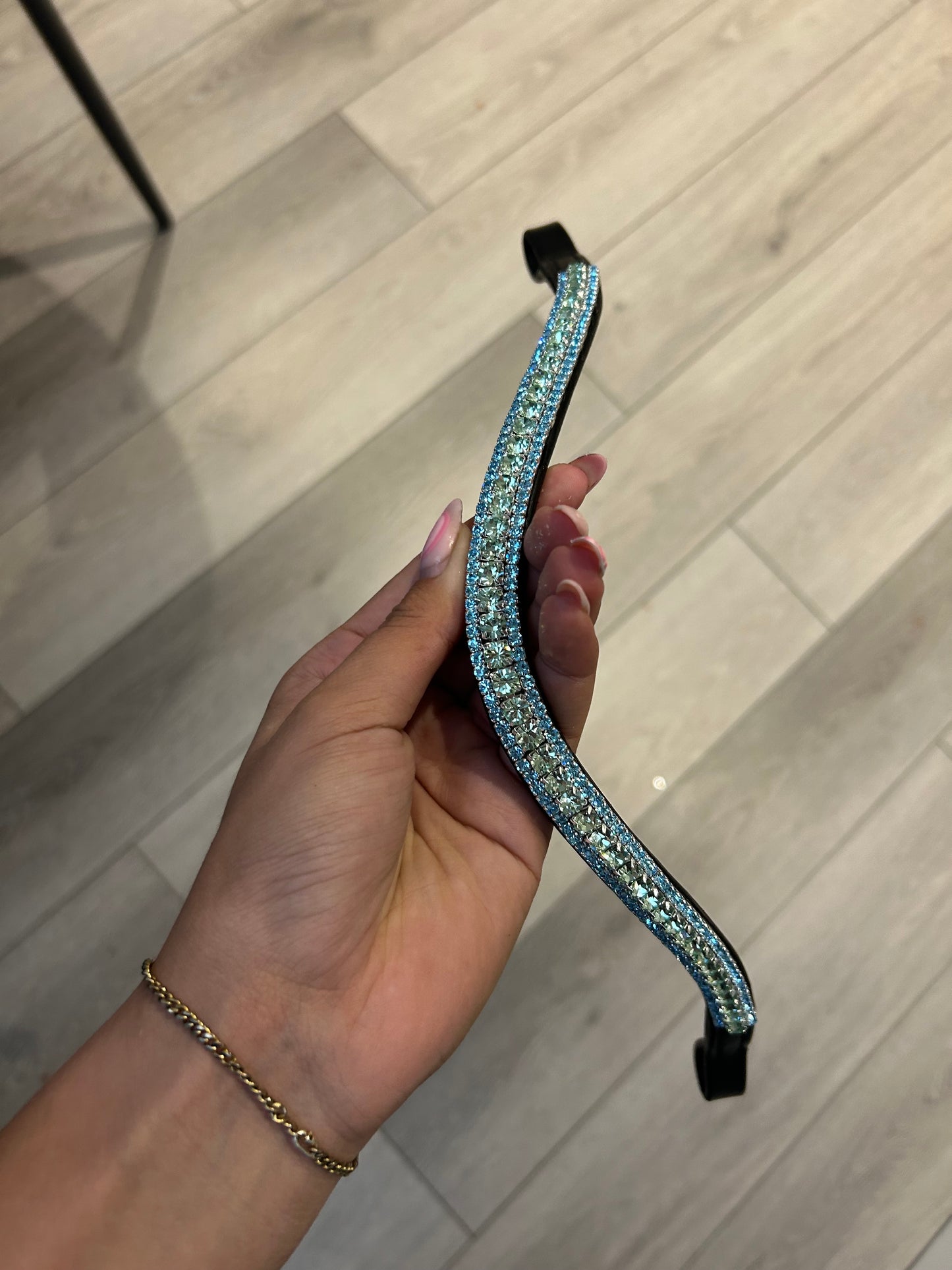 Fine diamond decadence browband