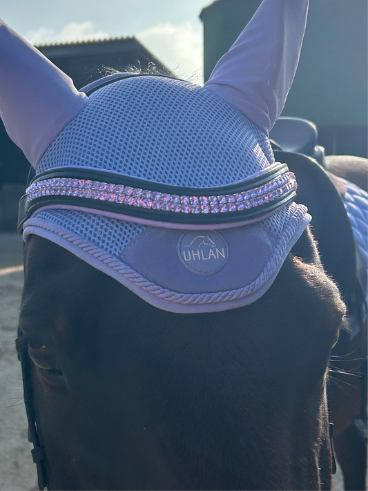 Lilac padded browband