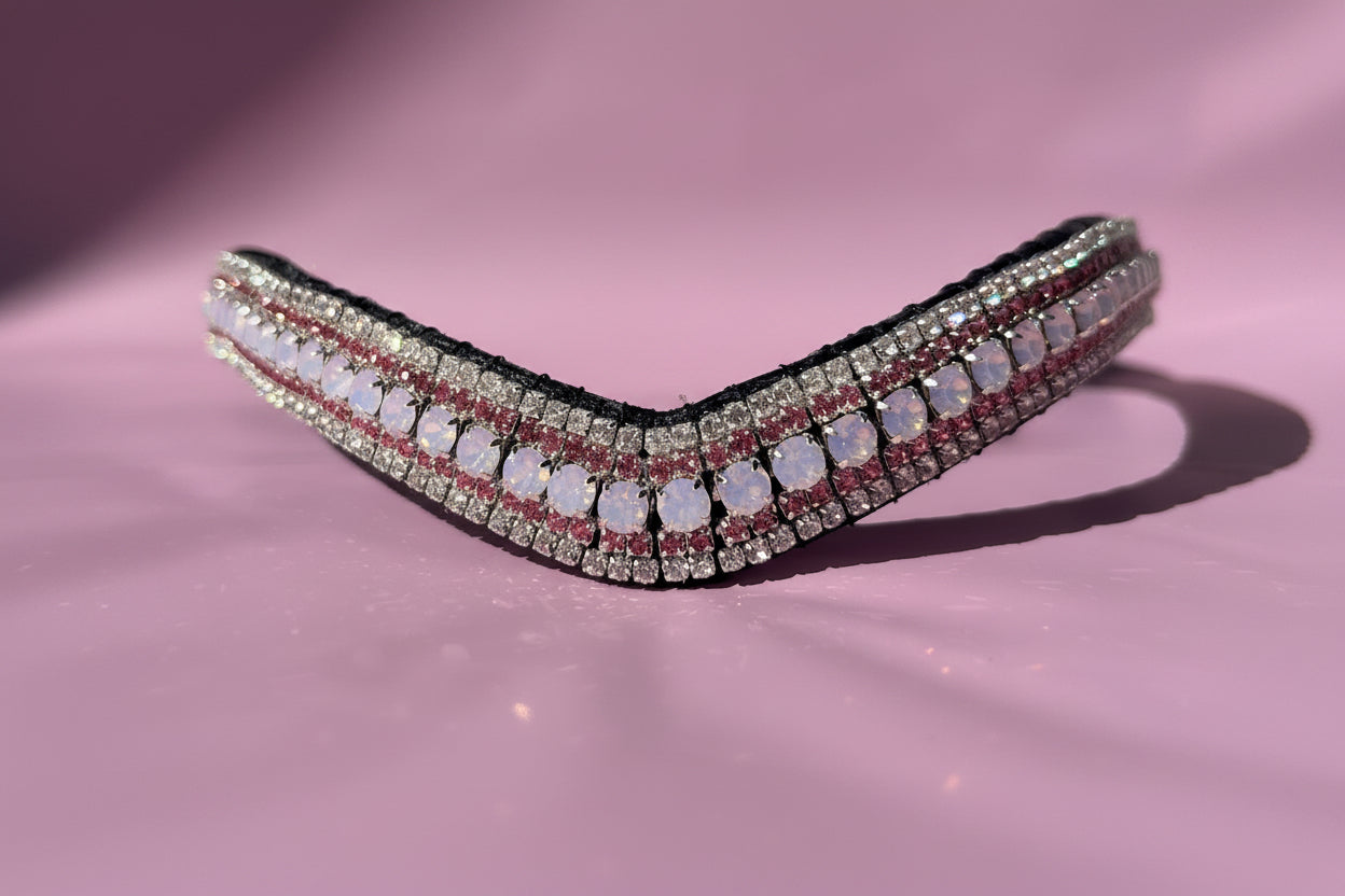 5 row smooth v browband