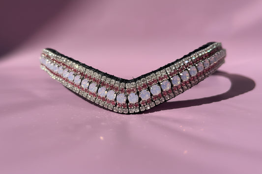 5 row smooth v browband