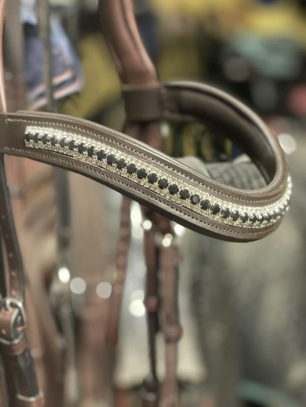 Diamond decadence browband